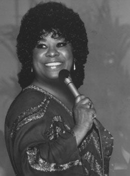 Item #63-0553 Ruth Brown: Publicity Photograph for Fantasy Records. Fantasy Records, William...