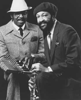 Item #63-0619 Jimmy McGriff & Hank Crawford: Publicity Photograph for Milestone Records....