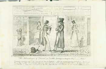 Cruikshank, George - Advantages of Travel; -or- 'a Little Learning Is a Dangerous Thing' (Plate I)
