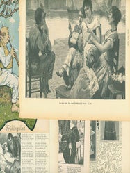 Item #63-0961 Group of 78 Prints. E. Bieber, Erwin Raupp, F. O. Lundt, Berlin, Dresden