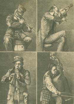 Item #63-1005 Musikalische Studienkopse (Study of Musical Heads). Julius Udam, Leipzig, H E....