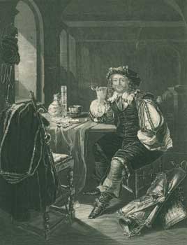 Frans van Mieris (After); Albert Henry Payne (engrav.) - Der Trompeter in Der Wachstube (the Trumpeter in the Guard-Room)