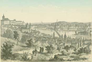 Item #63-1030 Prag (Prague). B. Strassberger, Otto Spamer, engrav.