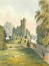 Item #63-1075 Ross Castle, Killarney. Newman, Co, London 48 Watling St