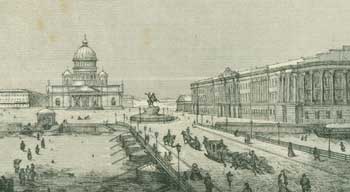 Item #63-1103 Pietroburgo (Petersburg). Bertotti, illustr.