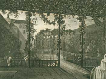 Carl Joseph Meyer - Die Garten Des Chans in Baktschissarai (Garden in Baktschissarai)
