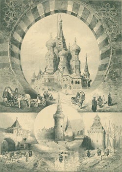 Item #63-1278 Bilder Aus Moskau (Images From Moscow). S. Hader, R. Brendamour, after, engrav
