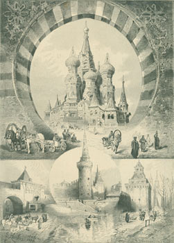 Item #63-1292 Bilder Aus Moskau (Images From Moscow). S. Hader, R. Brendamour, after, engrav