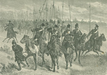 [von Grunicher?] - Kosaken Auf Dem Marsche (Cossacks on the March)
