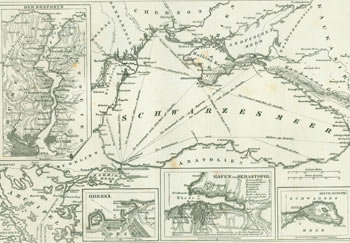 [Meyer, Joseph] - Kartes Des Schwarzen Meeres (Maps of the Black Sea)