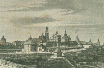 E. Therond - Kloster Troika Bei Moskau (Troika Monastery Near Moscow)