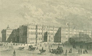 Item #63-1417 Der Winterpalast in St. Petersburg (Winter Palace in St. Petersburg). Carl Joseph...