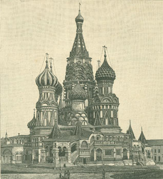 [Wanjura, Arthur (After)?] - Moskau, Wassilikirche (Vasilly Church in Moscow)