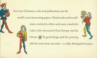 Item #63-1477 For Your Christmas Cards. des., print, Stevens-Nelson Paper Corporation, Spiral Press