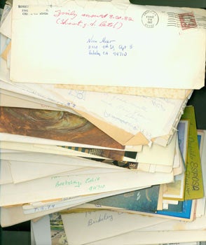 Item #63-1558 Seventy pieces of correspondence to Norman Moser from sources, mostly family....