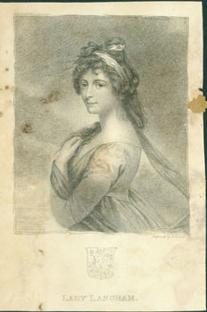 Item #63-1599 Lady Langham. Robert Cooper, engrav