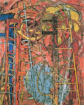 Item #63-1647 Frank Owen: Paintings. June 16 - July 16, 1988. Inc Iannetti Lanzone Gallery, Frank...