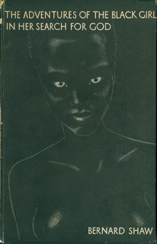 Item #63-1673 The Adventures of the Black Girl in her Search for God. des, engrav, George Bernard Shaw, John Farleigh.
