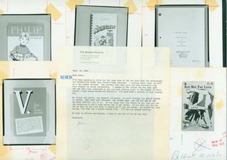 Item #63-1697 TLS Jean Peters to Peter Howard Sept. 15, 1980. R. R. Bowker Company, Jean Peters,...