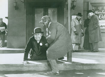 Item #63-1742 Publicity Photograph for O. Henry's Full House, featuring Charles Laughton, Fred Allen. 20th Century Fox, Fred Allen Charles Laughton, CA Hollywood.