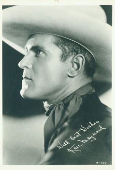 [Universal Pictures] (Hollywood, CA); Ken Maynard - Print of Autographed Publicity Photograph of Ken Maynard