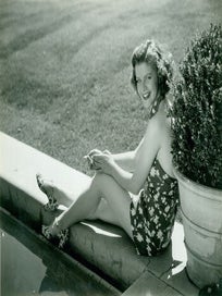 Item #63-1779 Garden Ornament. Dorothy Moore. Ernest A. Bachrach, RKO Radio Pictures, phot