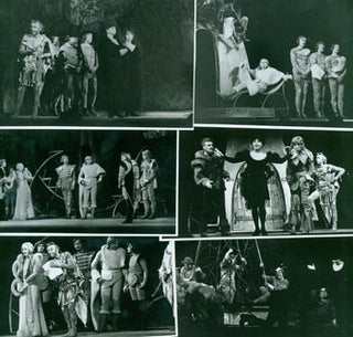 Item #63-1823 Twelfth Night (Dvenadtsataia Noch') production photos. William Shakespeare, Peter...