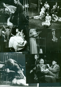 Item #63-1863 Uncle Vanya (Diadia Vania) production photos. Anton P. Chekhov, Eimuntas...