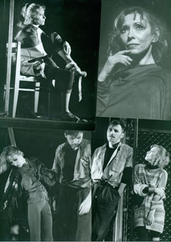 Item #63-1865 Two For The Seesaw (Dvoe Na Kacheliakh) production photos. William Gibson, Roman...
