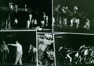 Item #63-1880 West Side Story (Vestsaidskaia Istoriia) production photos. Leonard Bernstein,...