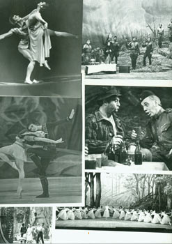 Item #63-1888 Ballet Production Photos. Prokofiev's Romeo & Juliet, and other productions. Bolshoi Ballet, Moscow.