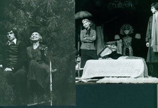 Item #63-1891 Harold Et Maude production photos. Theatre d'Orsay, Beatrice Heyligers, Nicolas...