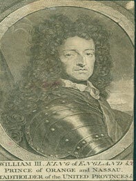 King William III. Michiel Vandergucht, engrav.