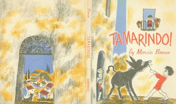Item #63-1989 Dust Jacket only for Tamarindo! Marcia Brown.