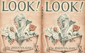 Item #63-2008 Dust Jacket only for Look! Zhenya Gay.