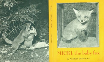 Bergman, Astrid - Dust Jacket Only for Micki, the Baby Fox