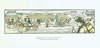 Item #63-2069 Handcoloured Print No. 5, The Village, by Jack B. Yeats. Cuala Press Limited, Jack...