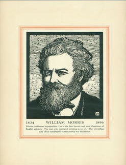Item #63-2114 William Morris, 1834-1896. Butler Paper Company.