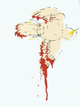 Item #63-2143 Blood Feathers. Wesley Gibson