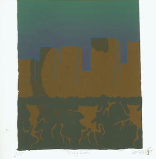 Item #63-2146 City Roots. Numbered 2 of 5. Signed by the Artist. Wesley Gibson