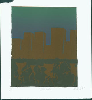 Item #63-2148 City Roots. Numbered 4 of 5. Signed by the Artist. Wesley Gibson