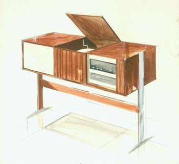 Kirby, Vesta - Hi-Fi Stereo. Mid Century Modern Design