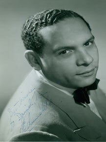 Item #63-2410 Signed Photograph of bandleader Edmundo Ros. David Bacon Collection, Zanton,...