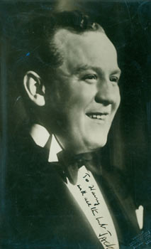 Item #63-2411 Signed Photograph of Jack Hylton. Original autograph. David Bacon Collection, S....