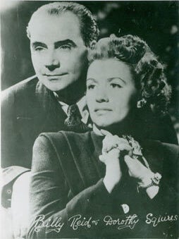Item #63-2414 Reproduction of photograph of Jazz musicians Billy Reid and Dorothy Squires. David...