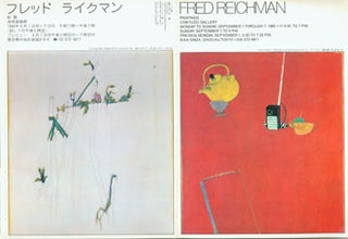 Item #63-2438 Fred Reichman: Paintings. Exhibition Catalog Chikyudo Gallery, Tokyo, September 1...