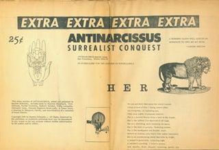 Item #63-2447 Antinarcissus: Surrealist Conquest. Special Issue 1969-70. Stephen Schwartz,...