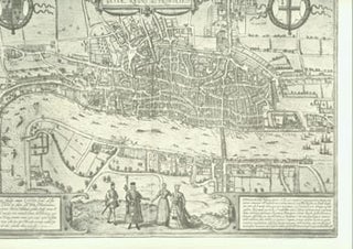 Item #63-2528 Plan Of London, 1593. John Norden, Henry E. Huntington Library, Art Gallery