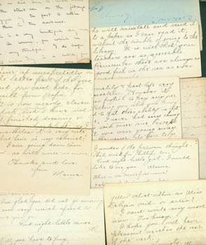 Item #63-2552 Letters to Donna Cope, Undated. Cope/Moulton Family