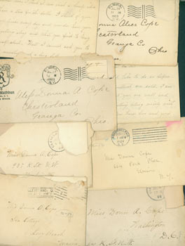 Item #63-2556 19 Letters to Donna Cope, 1893 - 1904. Cope/Moulton Family